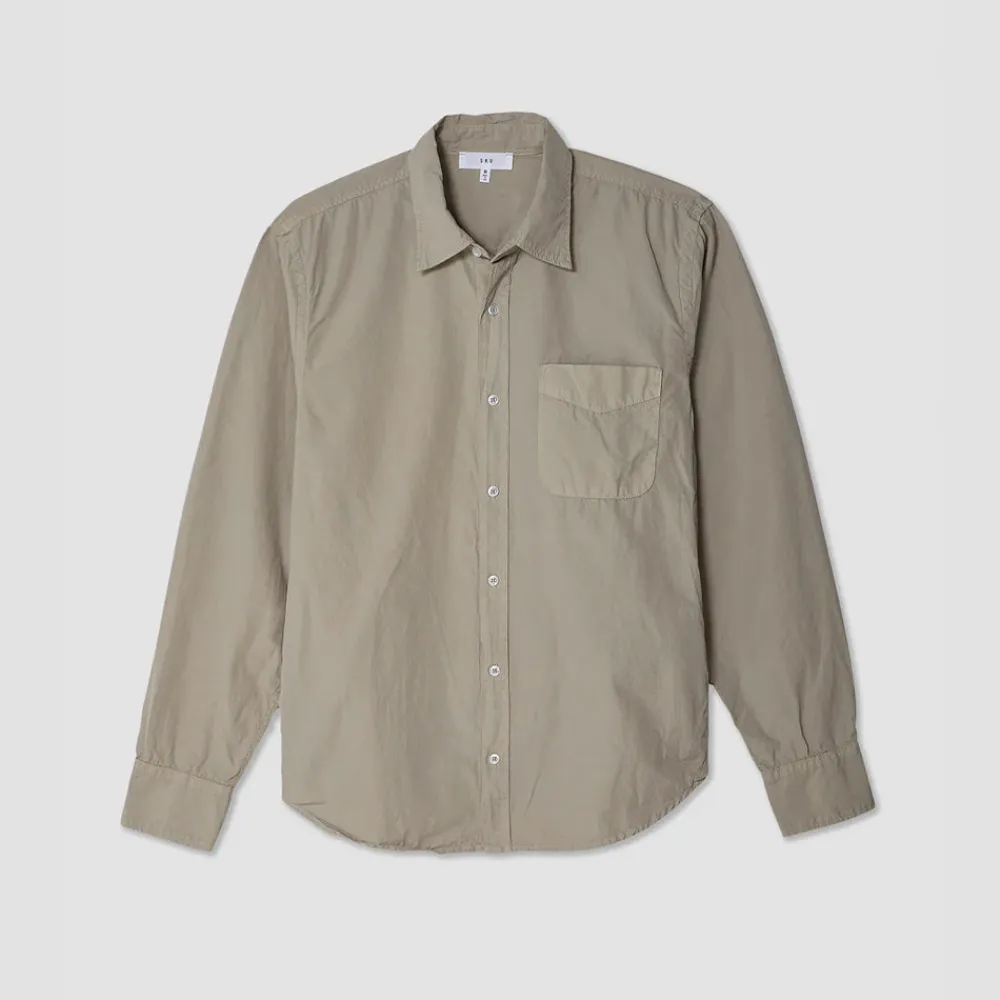 Online Save Khaki United - Chemise en Poplin - Kaki