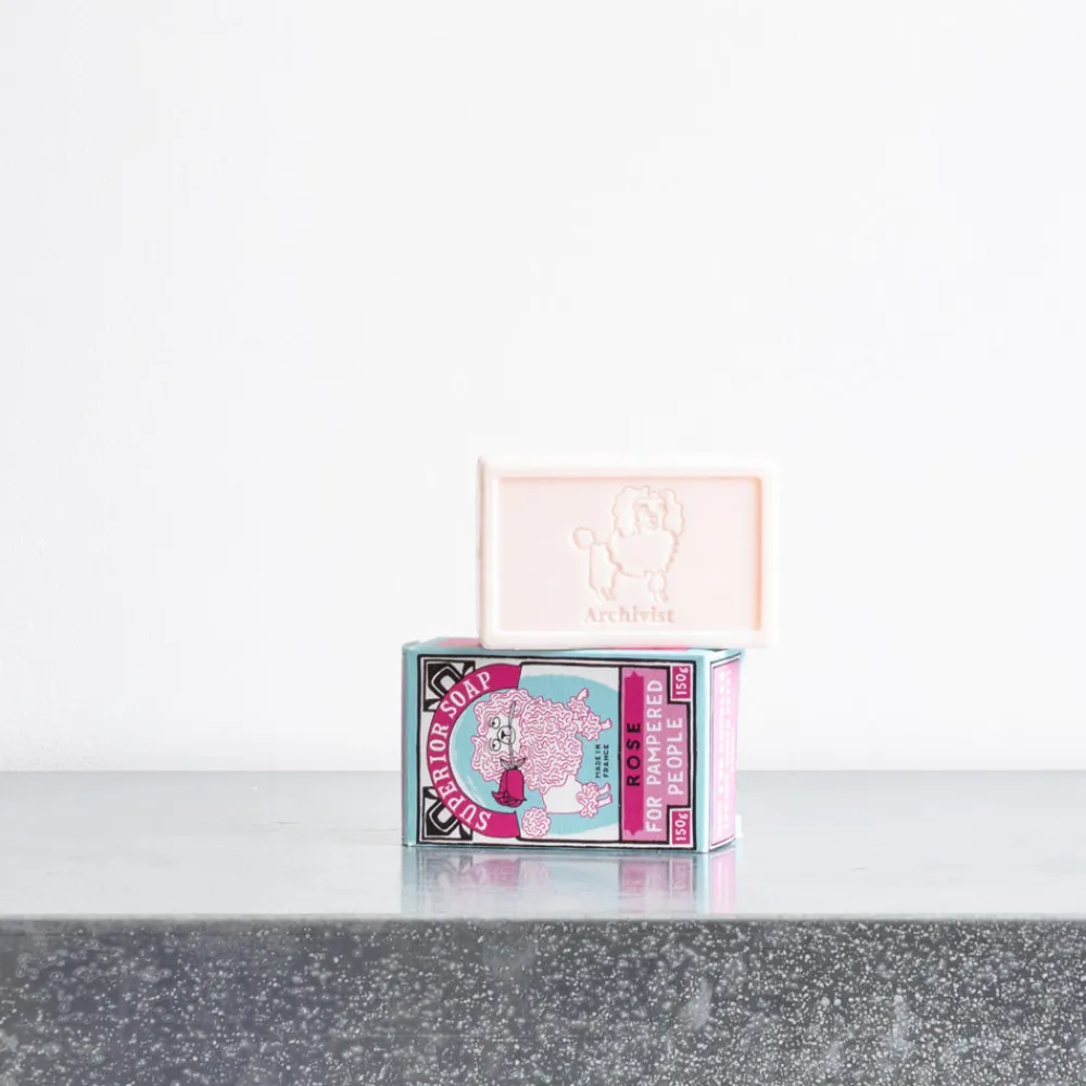 Outlet 590 FINE MATCH BOX Savon à la rose