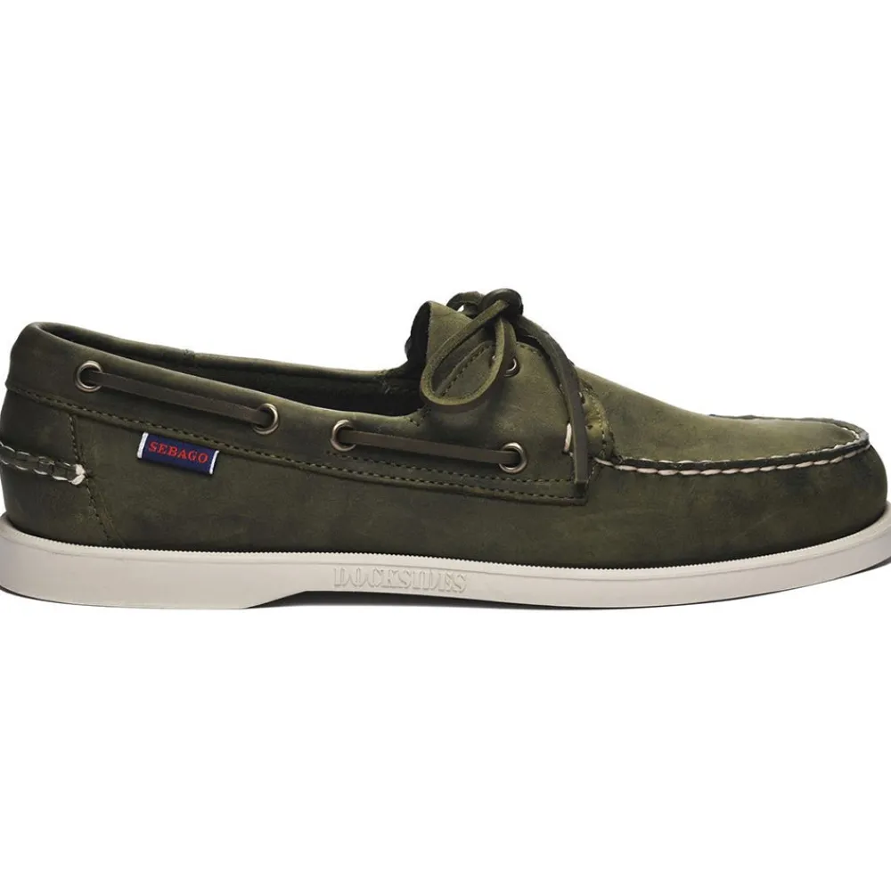 New SEBAGO - Mocassins Portland Docksides - Militaire