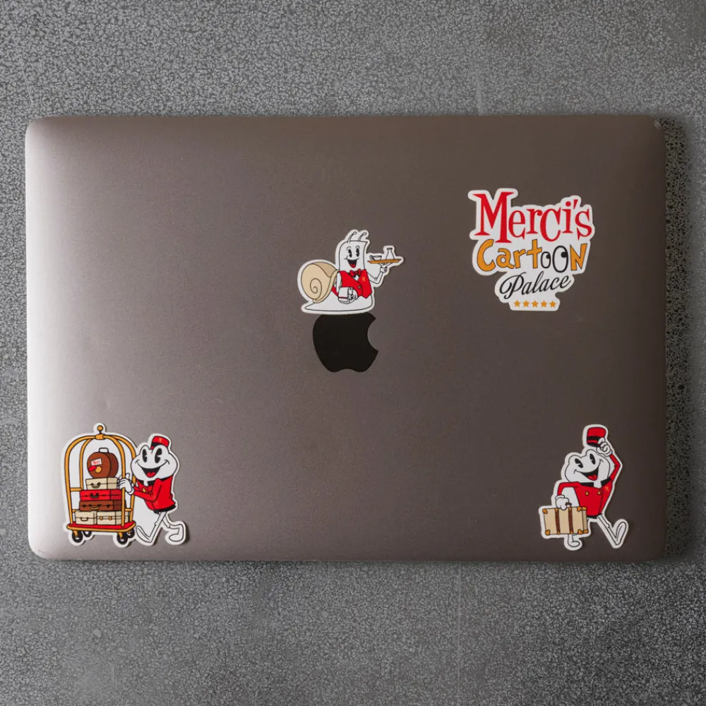 Fashion MERCI Stickers 's Cartoon Palace