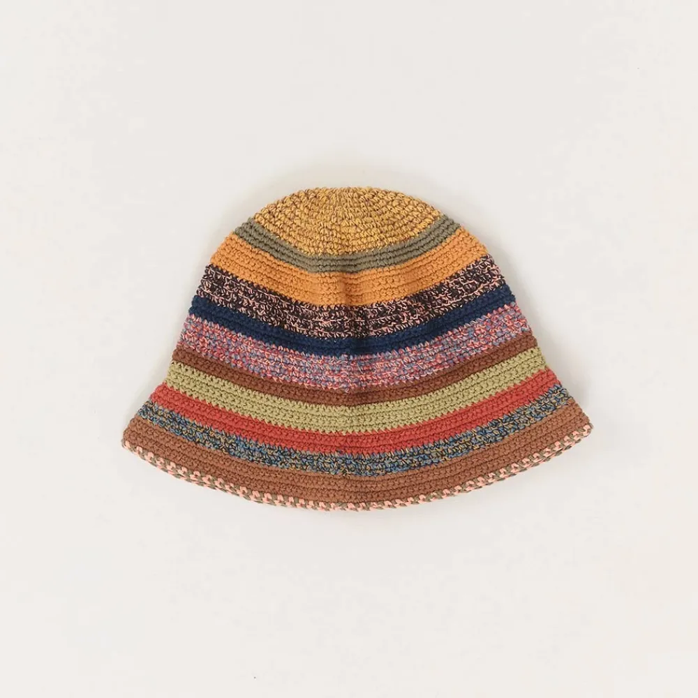 Best Sale Story MFG - Chapeau Brew Rayé - Orange