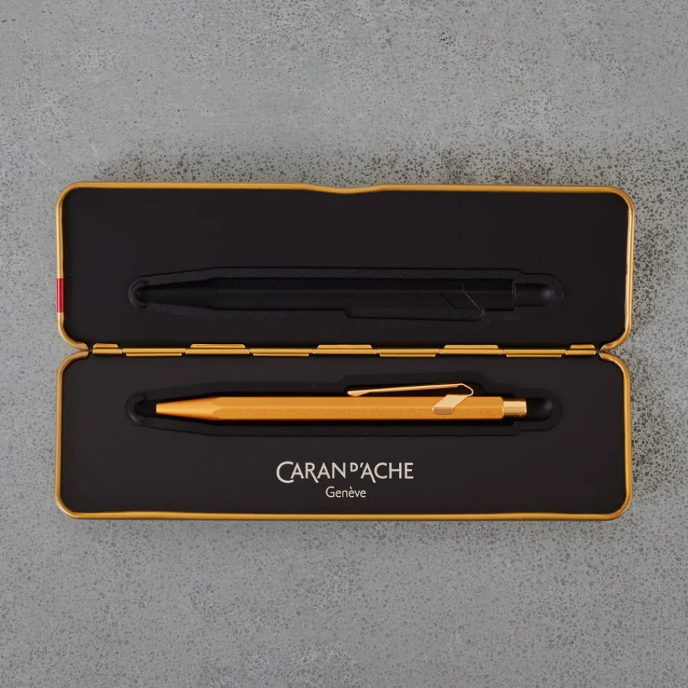 Cheap 252 CARAN D ACHE Stylo bille 849 COLORMAT-X - Gold - Caran d'Ache