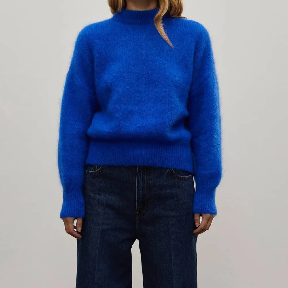 Fashion Surprise - Pull Mohair Jane - Bleu