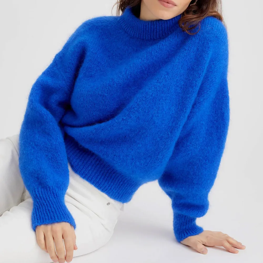 Fashion Surprise - Pull Mohair Jane - Bleu