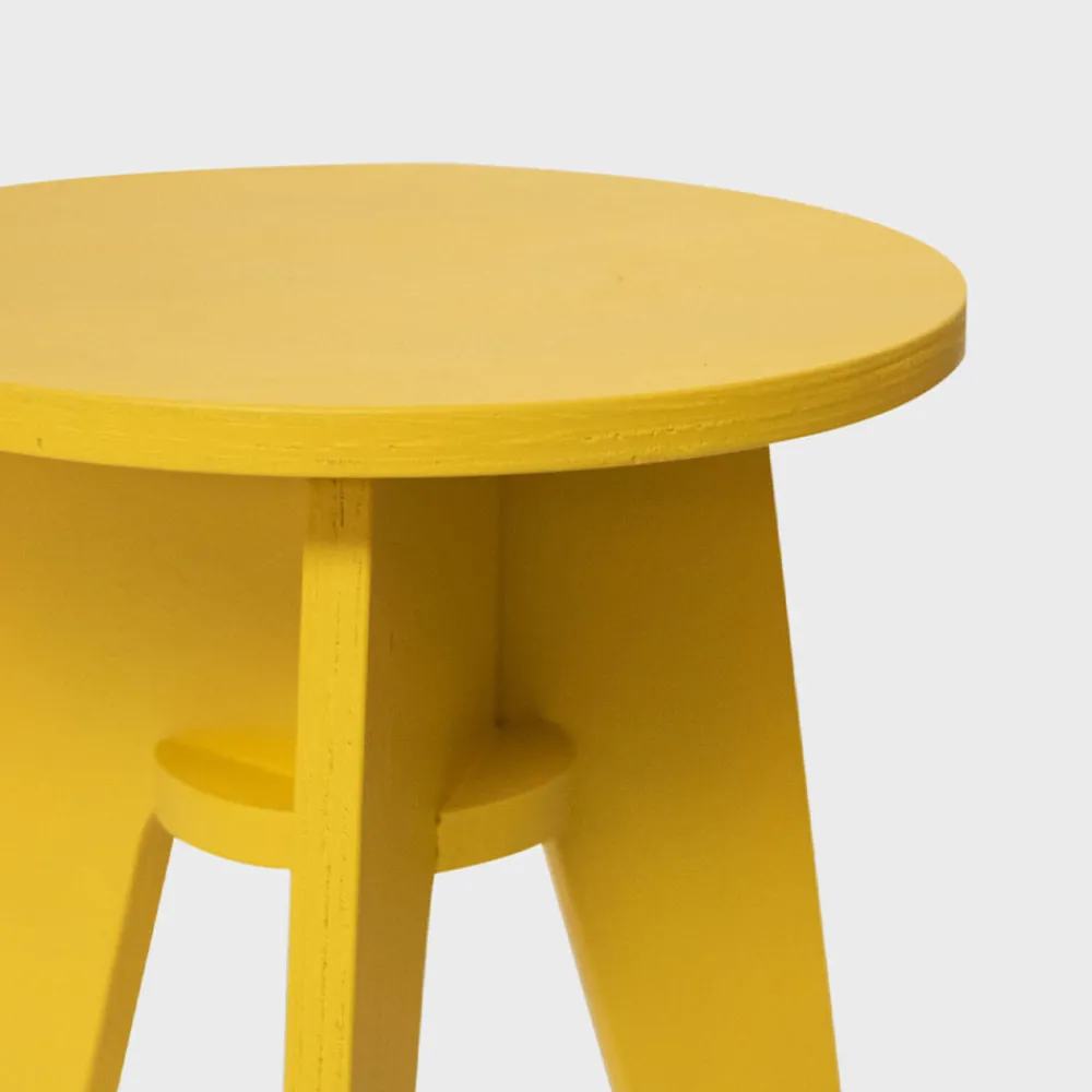 Outlet 522 PIET HEIN EEK Tabouret Crisis - Jaune - Piet Hein Eek