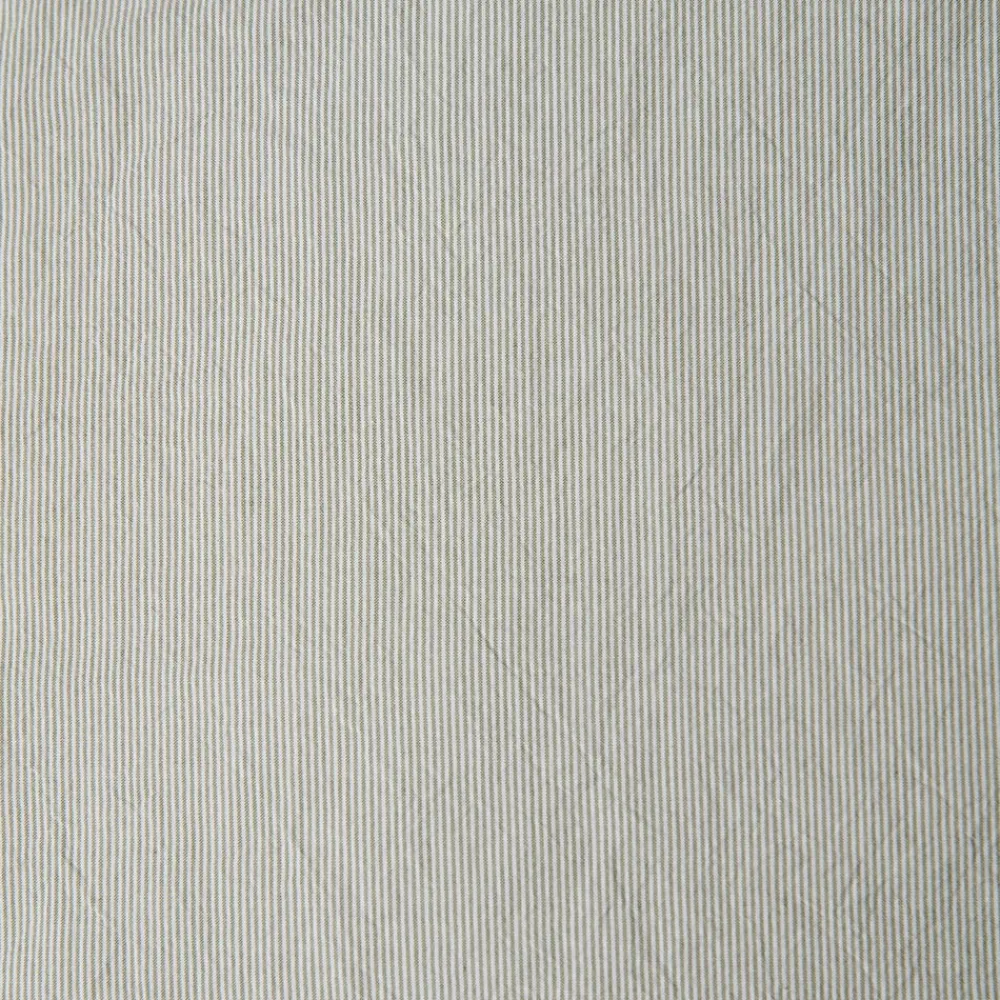 Best Sale 1700 COTEX Taie d'oreiller en percale de coton - Rayures Vert Camouflage RayuresVertCamouflage