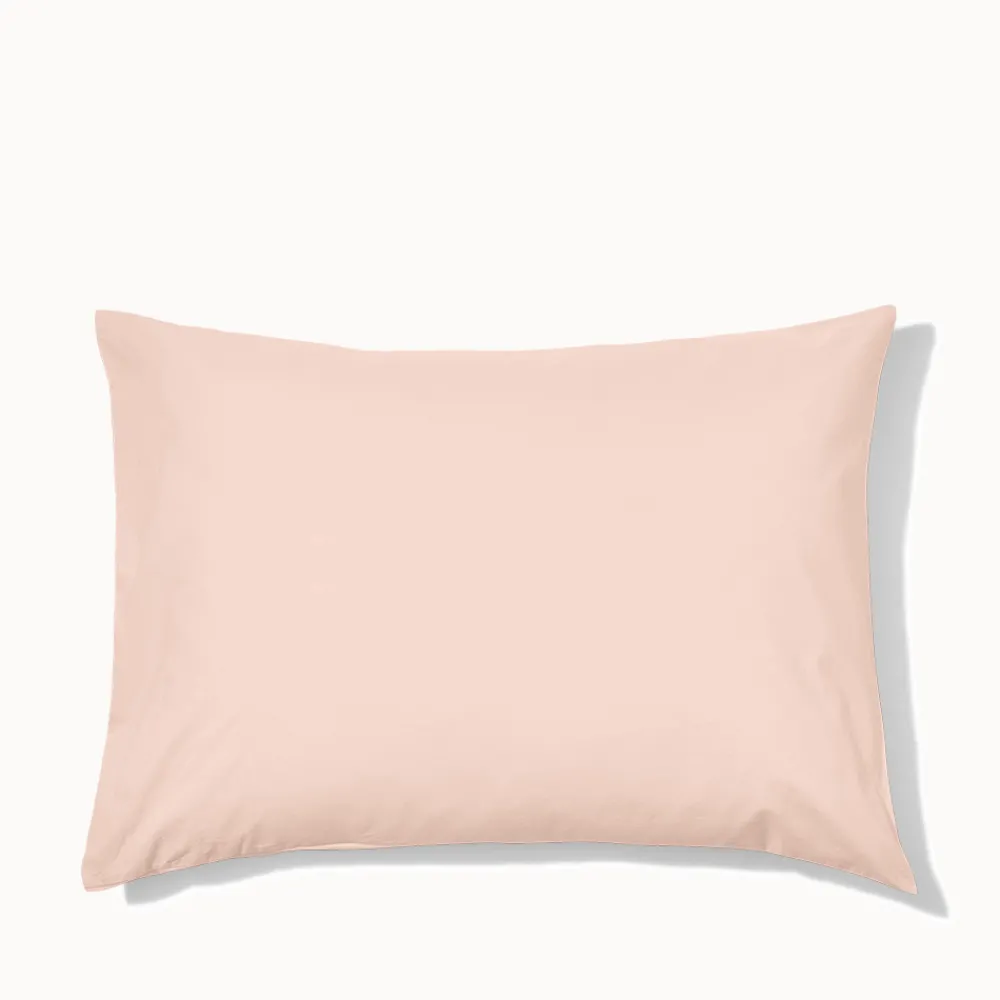 Fashion 1700 COTEX Taie d'oreiller en percale de coton - Rose des Sables RosedesSables