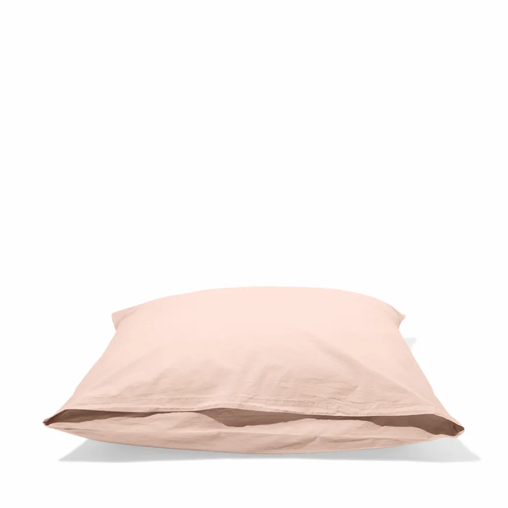 Fashion 1700 COTEX Taie d'oreiller en percale de coton - Rose des Sables RosedesSables