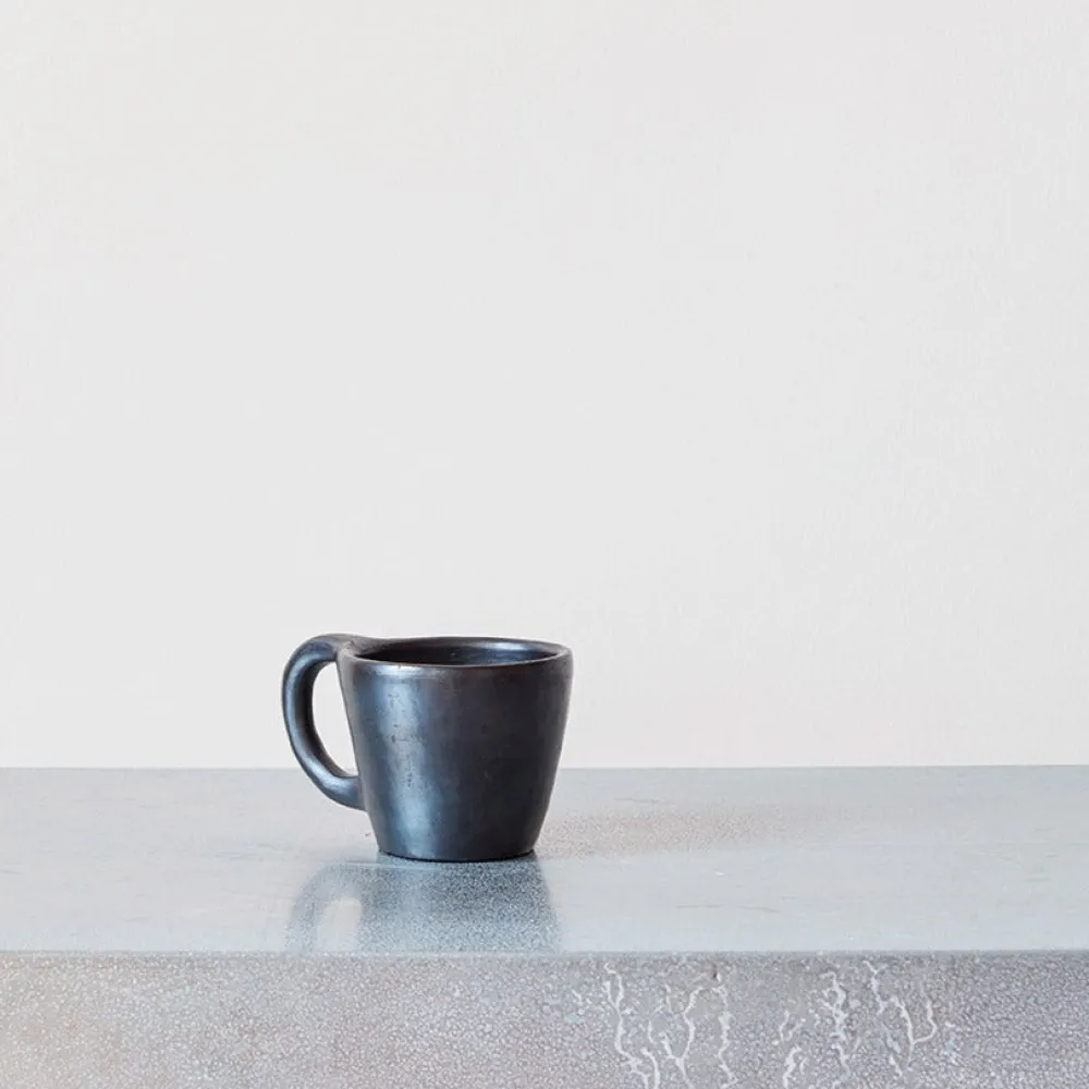 Best 1950 INDIGENA Tasse en argile Chamba - Noire