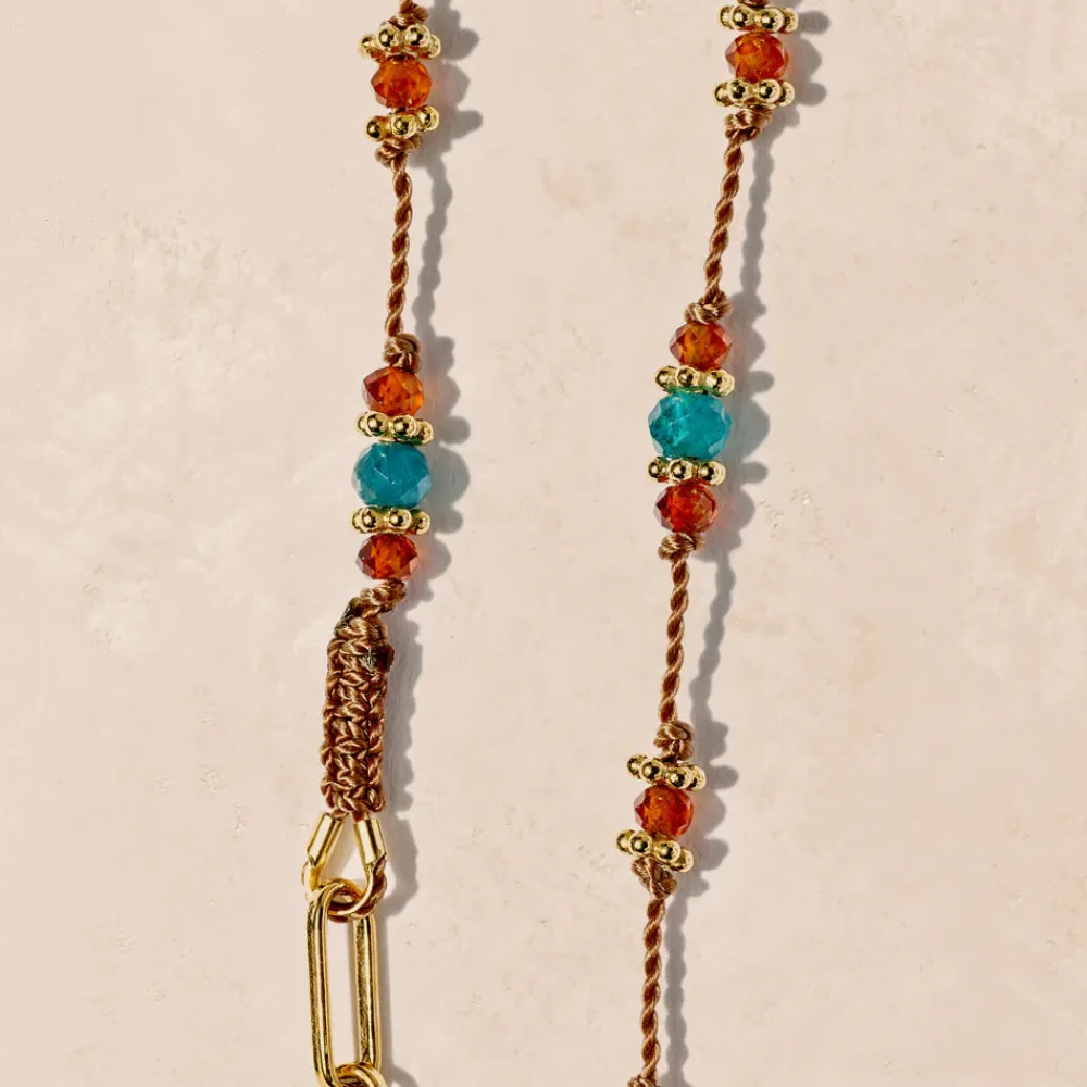 Cheap #N/A Tityaravy - Collier Padma - Marron