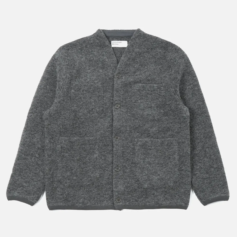 Clearance Universal Works - Cardigan à poches - Gris