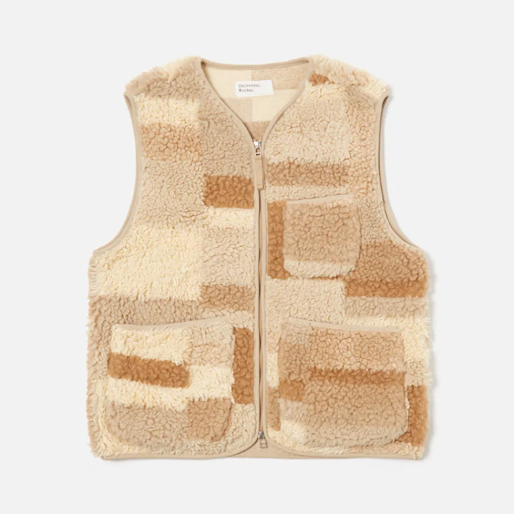 Flash Sale Universal Works - Gilet Zippé - Sand