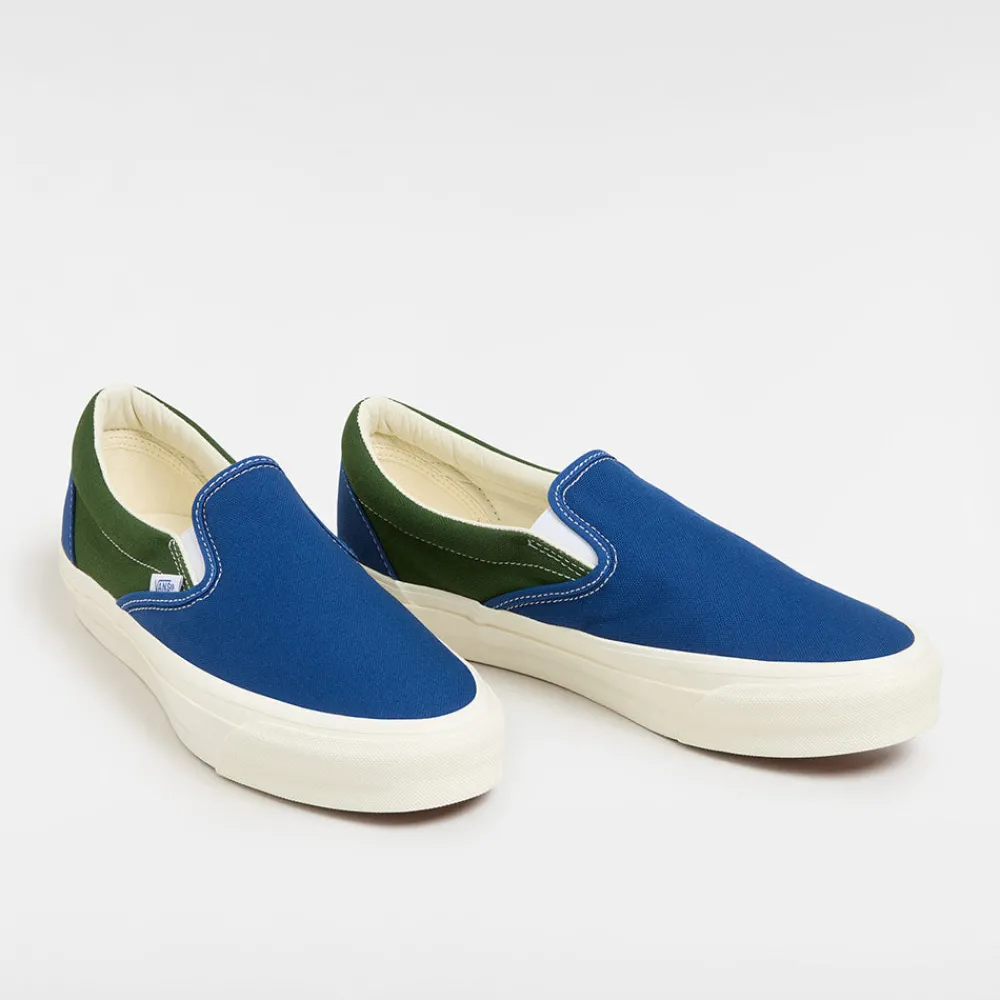 New VANS - Slip On Reissue 98 LX - Bleu & Vert