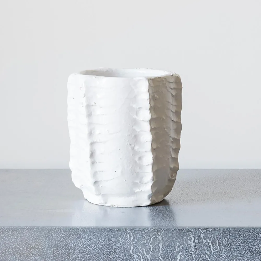 Outlet 685 FLOATING HOUSE Vase Cactus - Blanc
