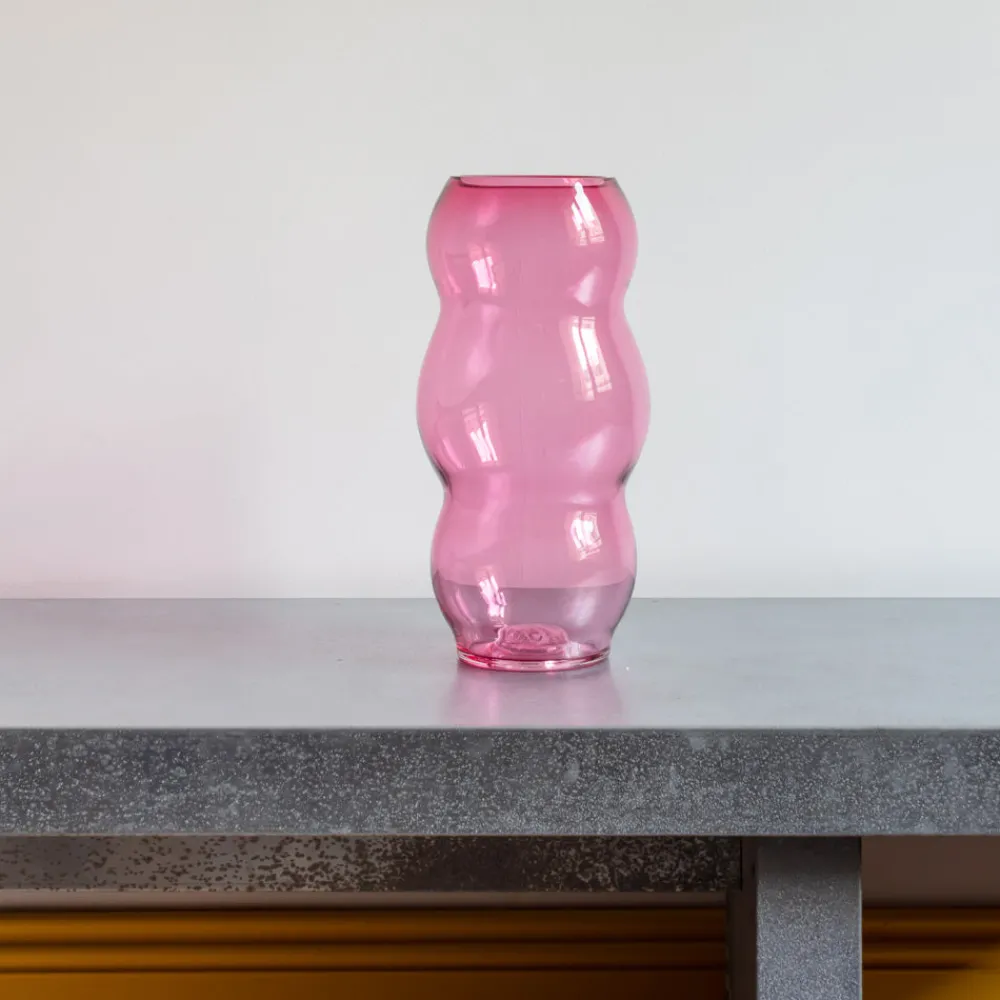 Flash Sale #N/A Vase Muse - Rubine