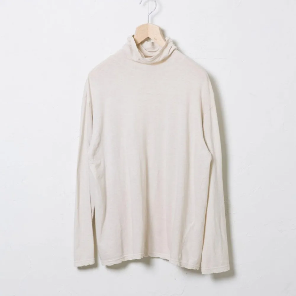 Best Sale Vlas Blomme - Col roulé - Beige