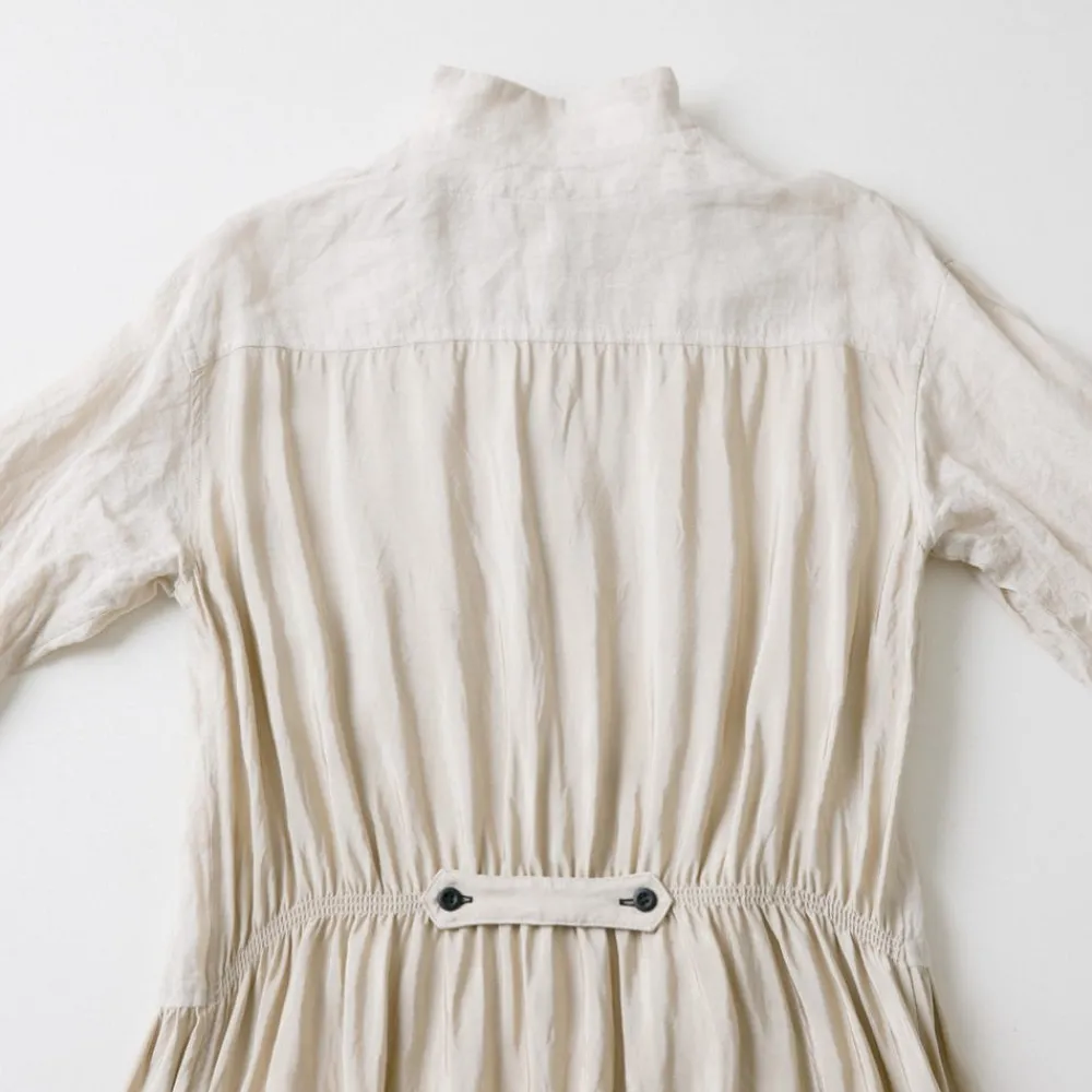 Best Vlas Blomme - Robe vintage - Beige
