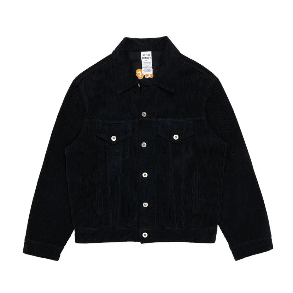 Fashion WILD DONKEY - Blouson Eagle - Noir
