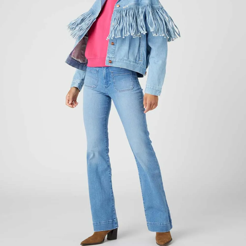 Hot Wrangler - Jeans Hazel - bleu